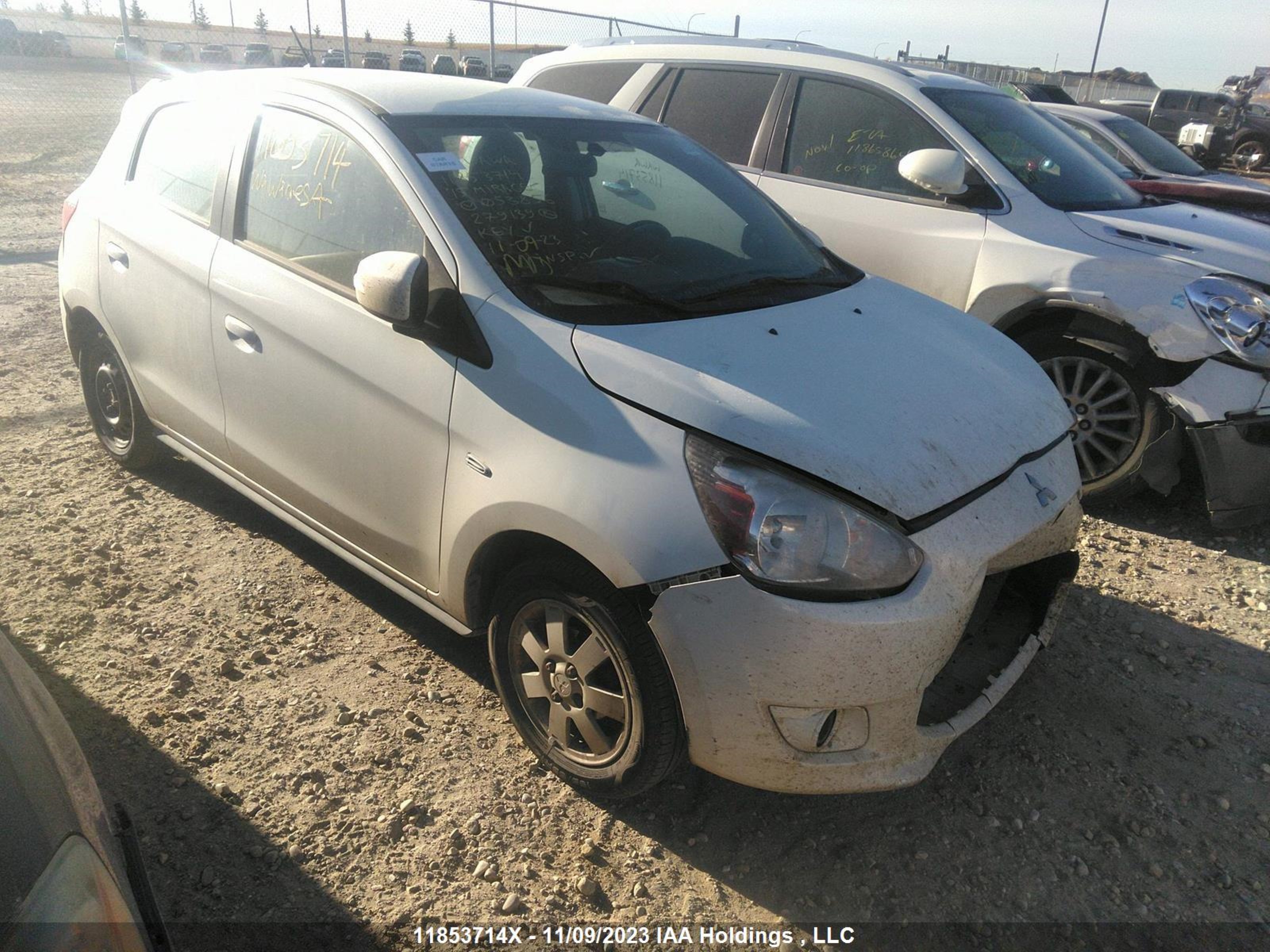 MITSUBISHI MIRAGE 2015 ml32a4hj4fh053856