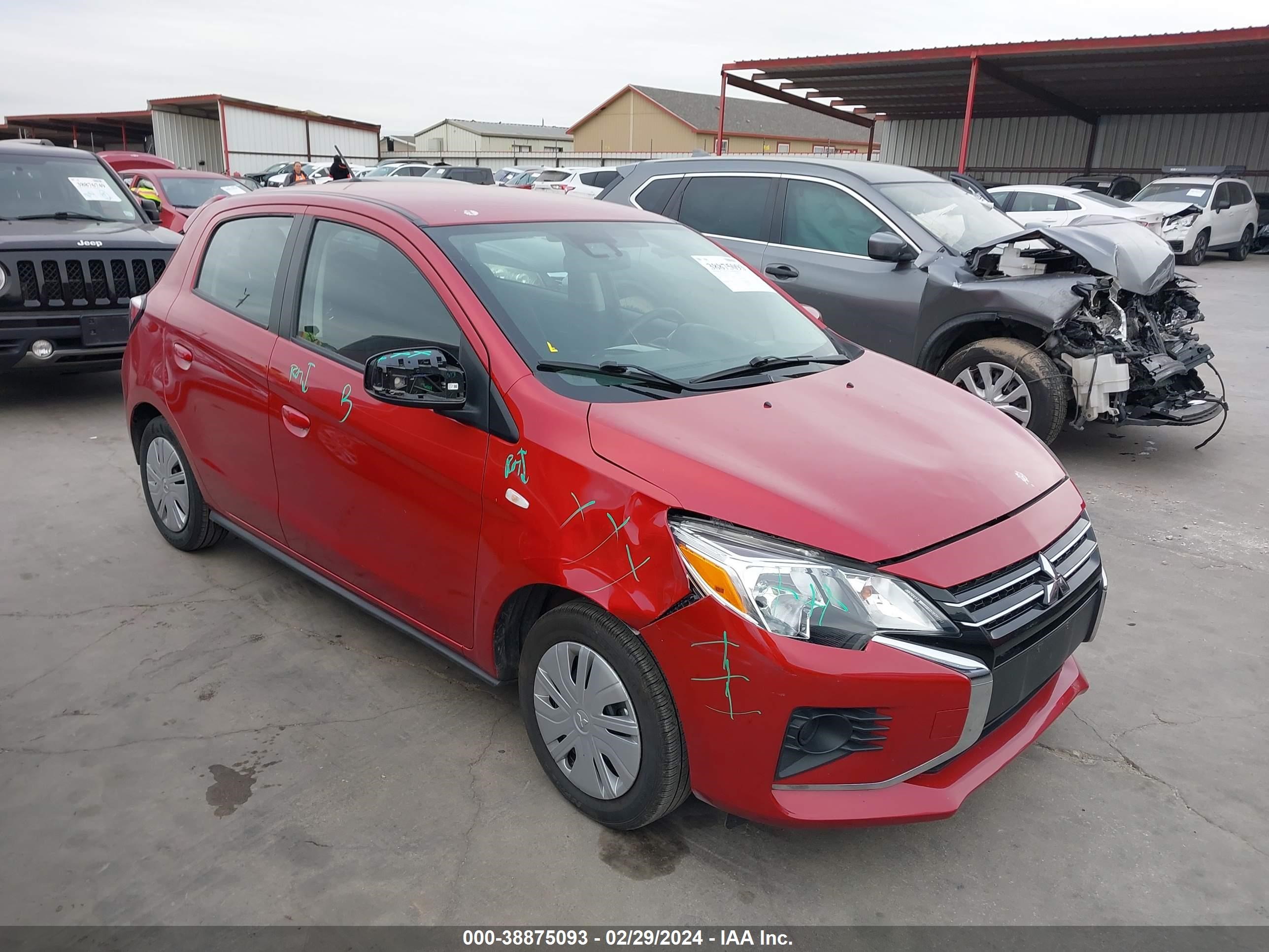 MITSUBISHI MIRAGE 2021 ml32auhj0mh013724