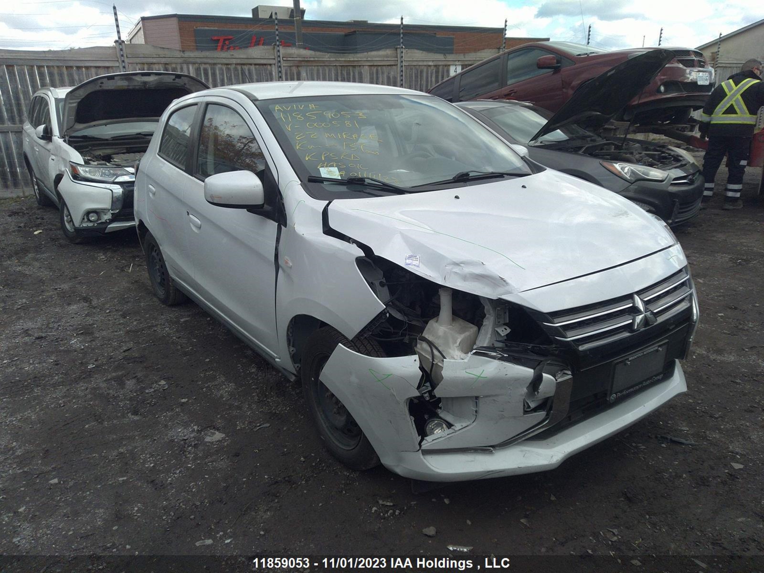 MITSUBISHI MIRAGE 2022 ml32auhj3nh000581