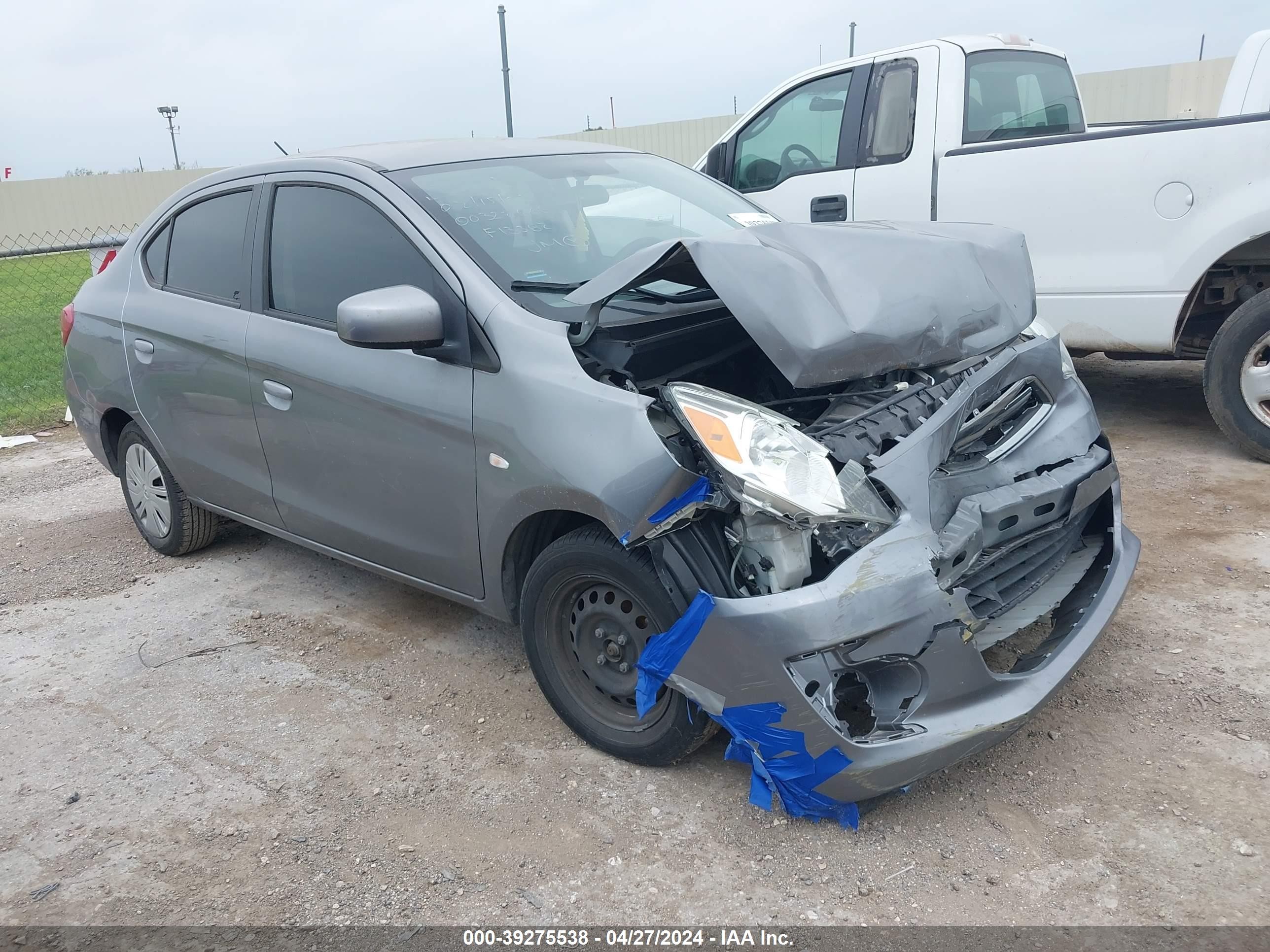 MITSUBISHI MIRAGE 2018 ml32f3fj4jhf13382