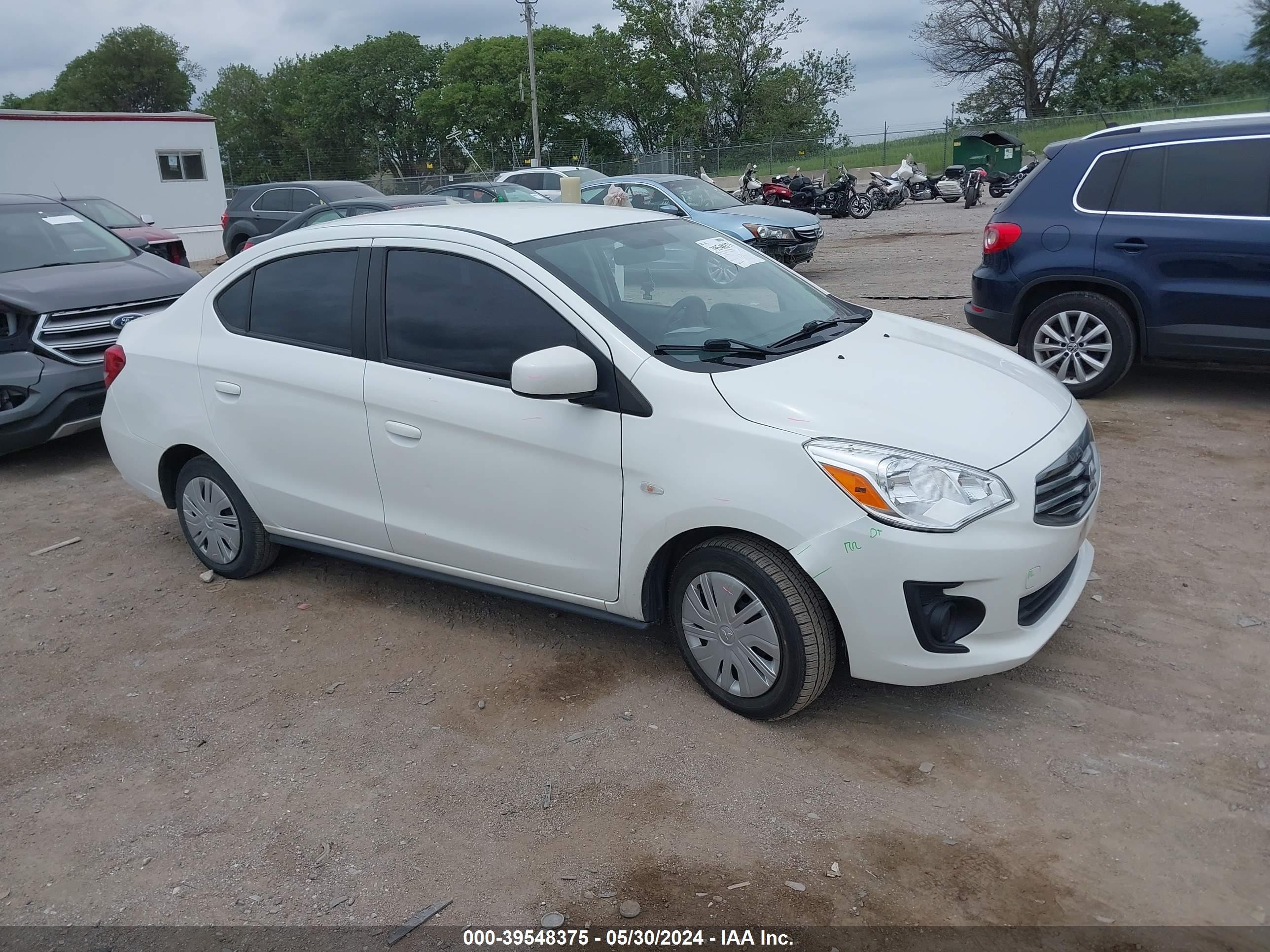 MITSUBISHI MIRAGE 2019 ml32f3fj7khf08940