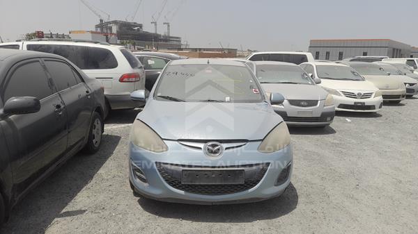 MAZDA 2 2011 mm7de32y2bw153930