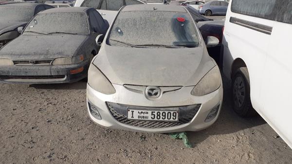 MAZDA 2 2011 mm7de32y5bw152559