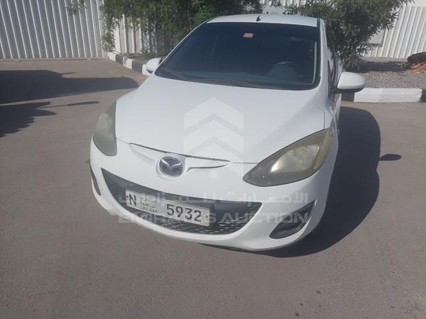 MAZDA 2 2011 mm7de34y3bw124479