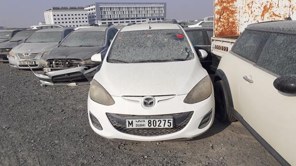 MAZDA 2 2011 mm7de34y7bw123481