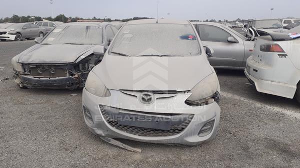 MAZDA 2 2014 mm7de3hy0ew272264