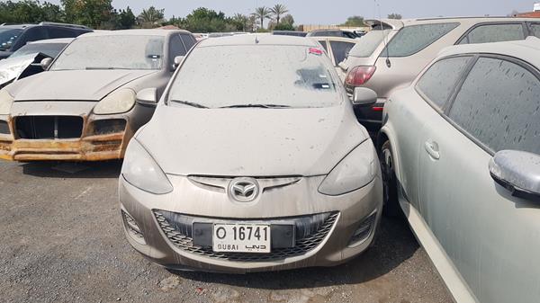 MAZDA 2 2014 mm7de3hy1ew273875