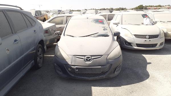 MAZDA 2 2014 mm7de3hy7ew272326