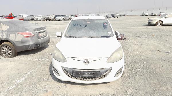 MAZDA 2 2015 mm7de3hy7fw283764