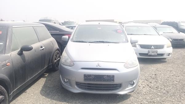 MITSUBISHI MIRAGE 2014 mmbxta03aeh015275