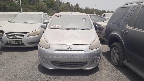 MITSUBISHI MIRAGE 2014 mmbxta03aeh015630