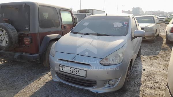 MITSUBISHI MIRAGE 2014 mmbxta03aeh024563