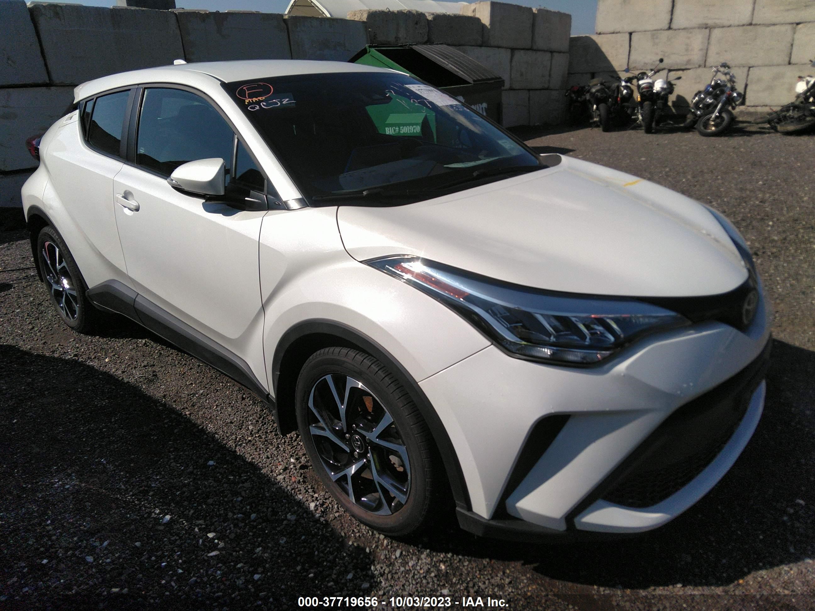 TOYOTA C-HR 2021 nmtkhmbx2mr132083