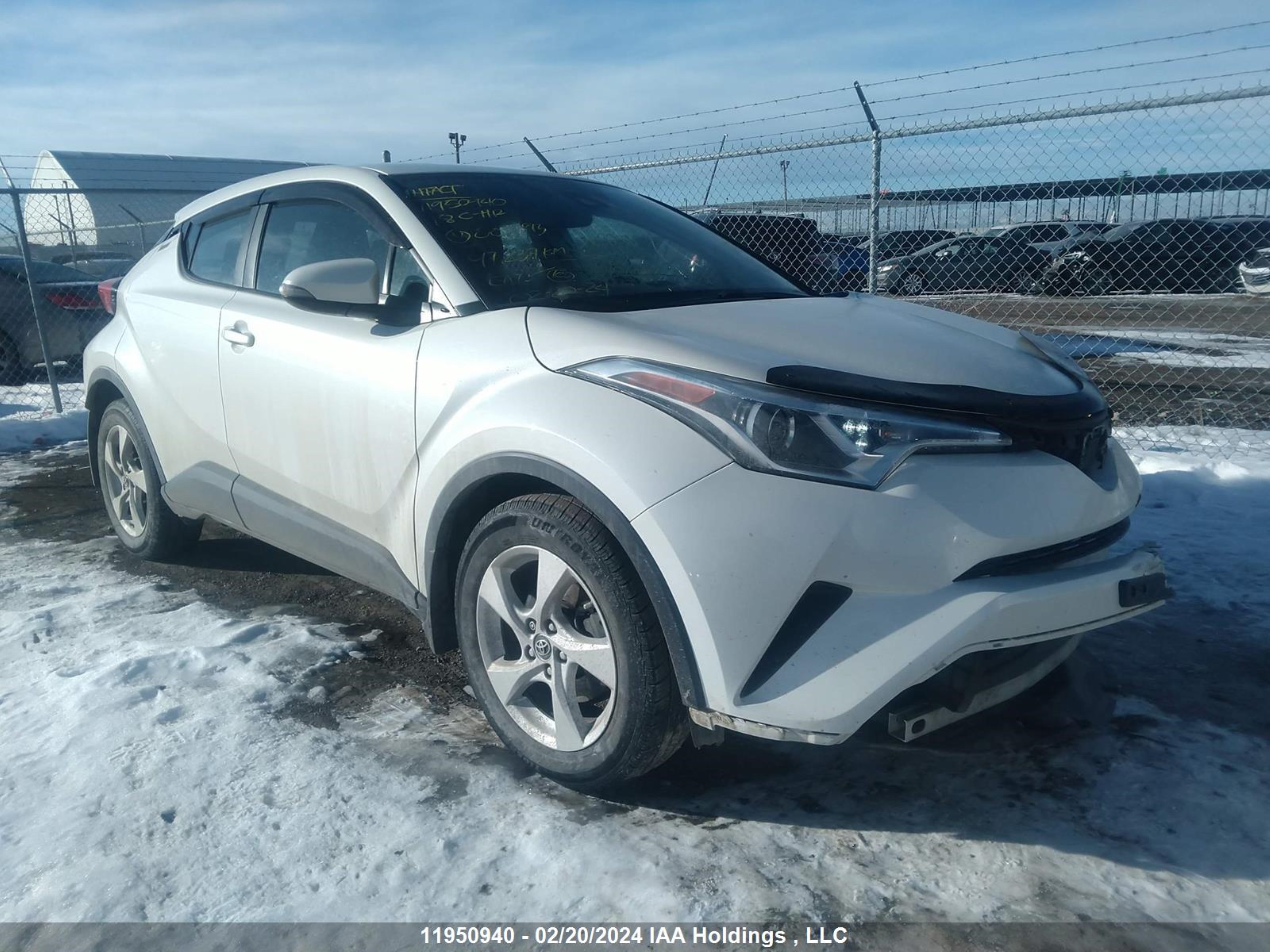 TOYOTA C-HR 2018 nmtkhmbx6jr007793