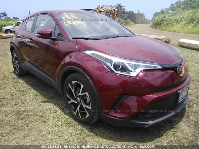 TOYOTA C-HR 2018 nmtkhmbx6jr023850