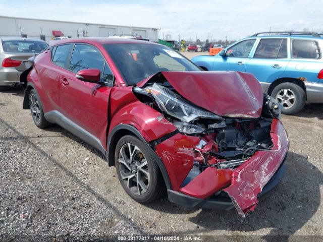 TOYOTA C-HR XLE 2018 nmtkhmbx7jr003834