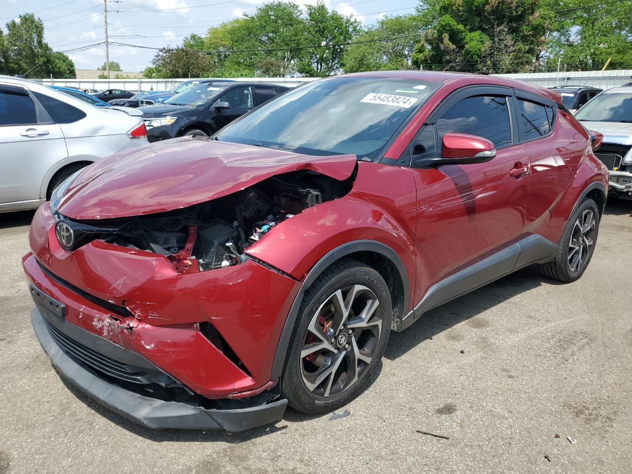 TOYOTA C-HR 2018 nmtkhmbx7jr049311