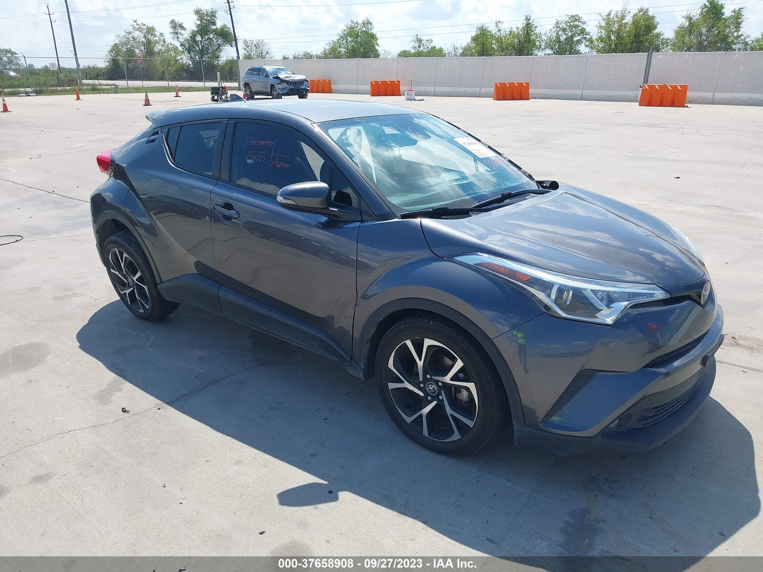 TOYOTA C-HR 2018 nmtkhmbx7jr051155