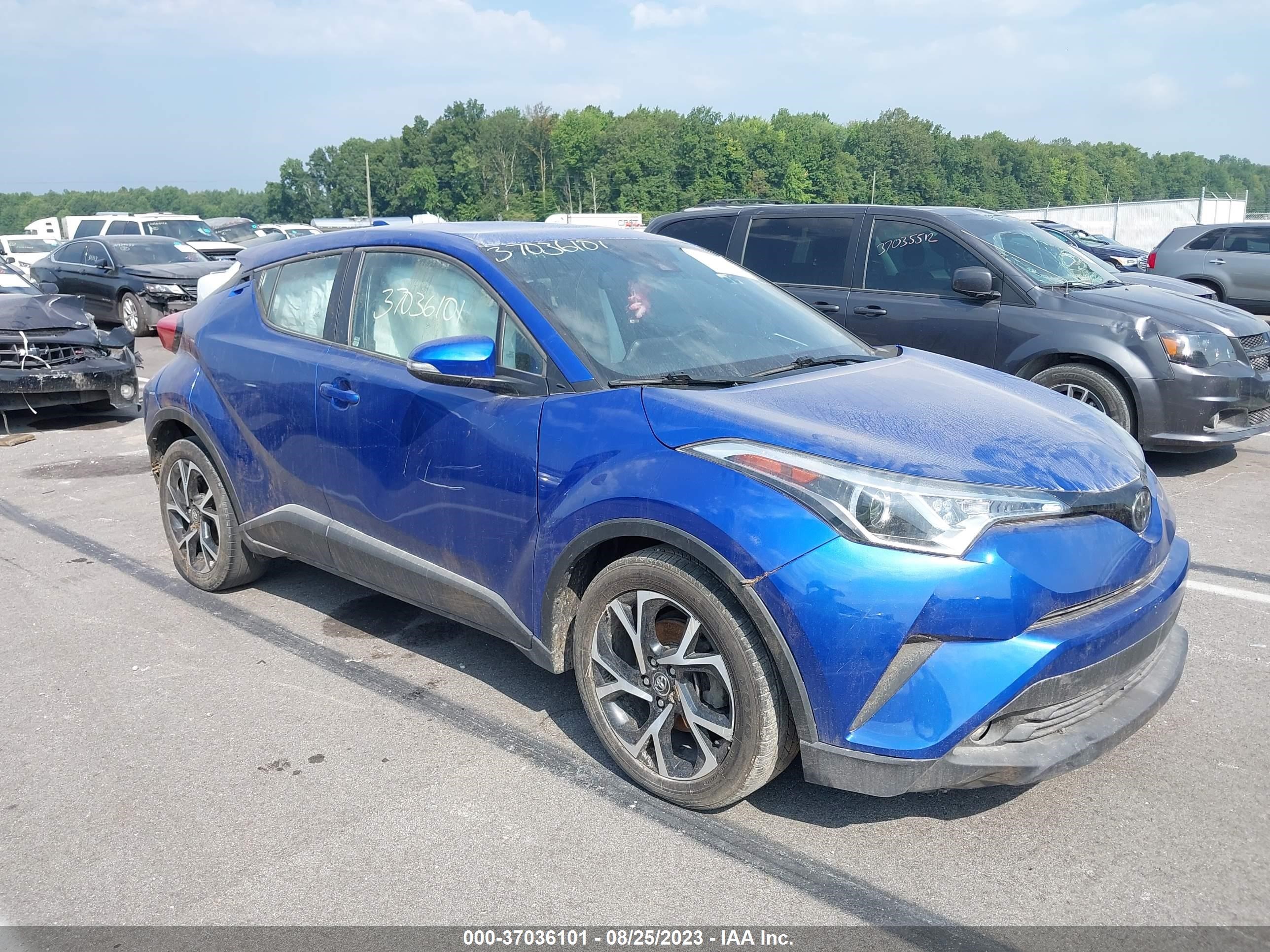 TOYOTA C-HR 2018 nmtkhmbx9jr034695