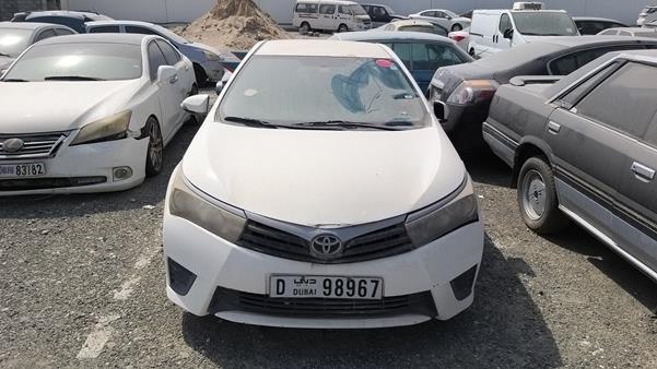 TOYOTA COROLLA 2014 rklbb9he2e5024224