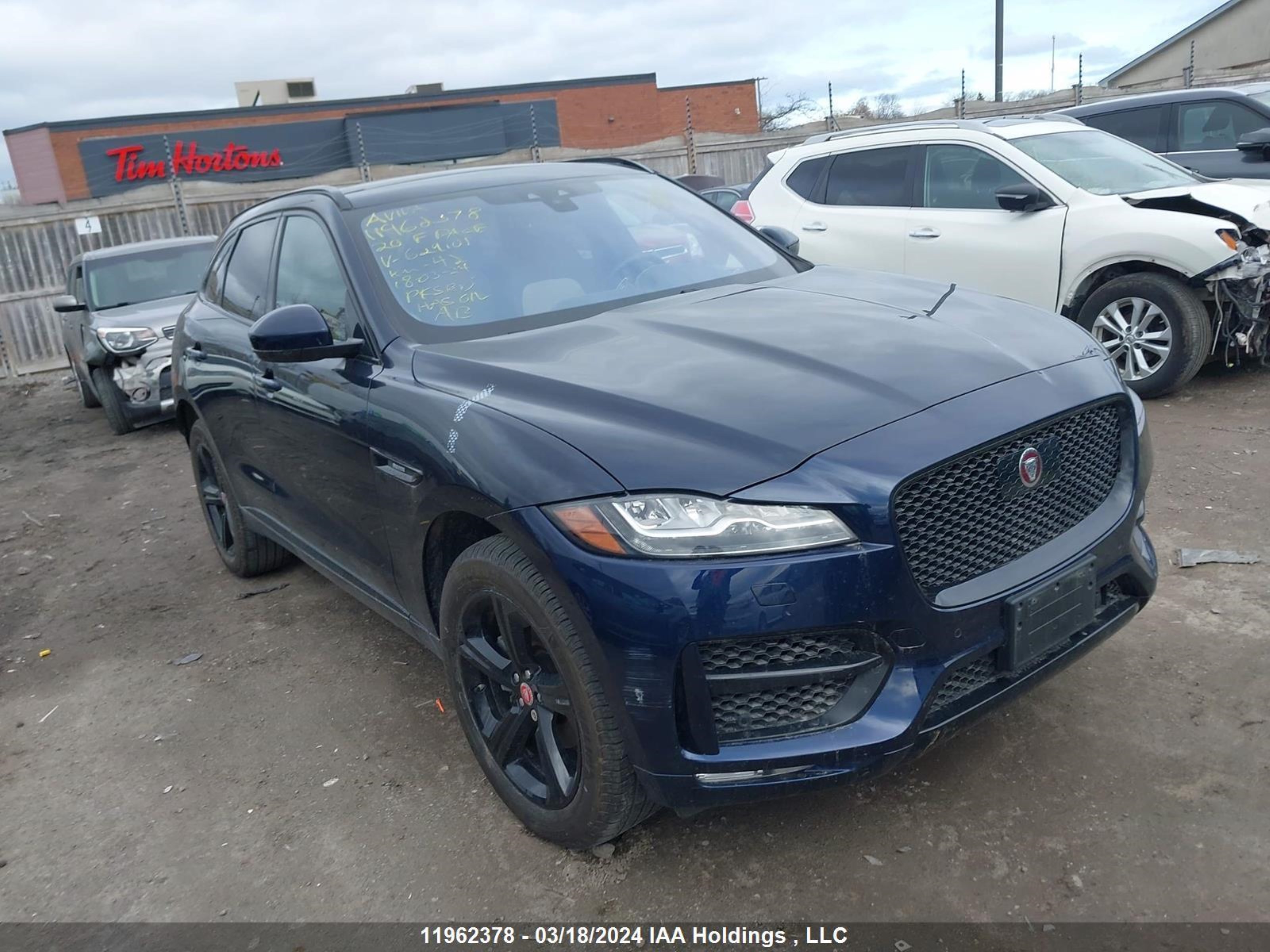 JAGUAR F-PACE 2020 sadcl2fx5la629101