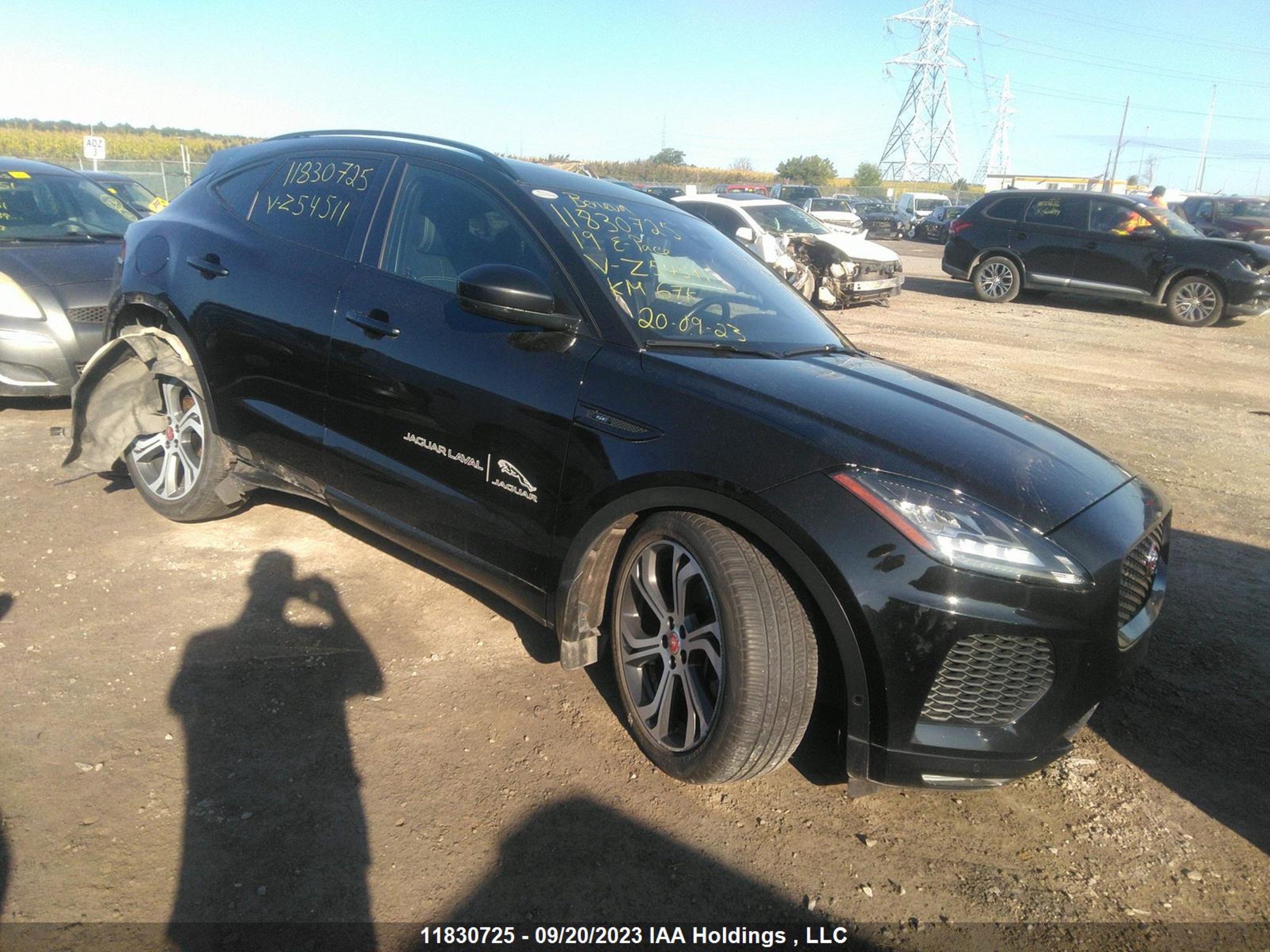 JAGUAR E-PACE 2019 sadfl2gx2k1z54511