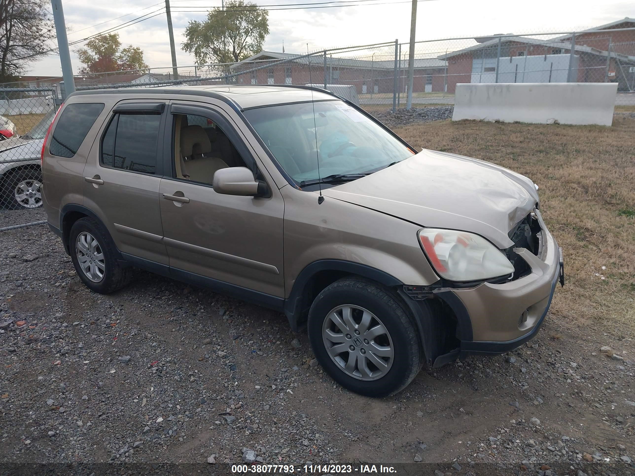 HONDA CR-V 2005 sajac2626cnv32930