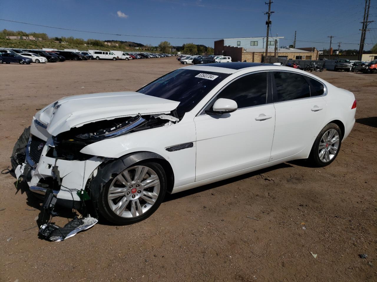 JAGUAR XF 2016 sajbj4bv8gcy16406