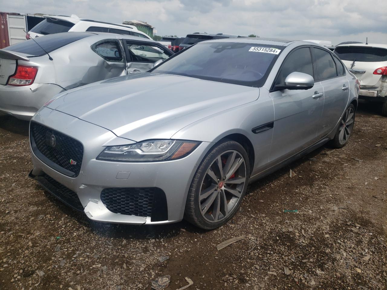 JAGUAR XF 2017 sajbm4bv5hcy27453