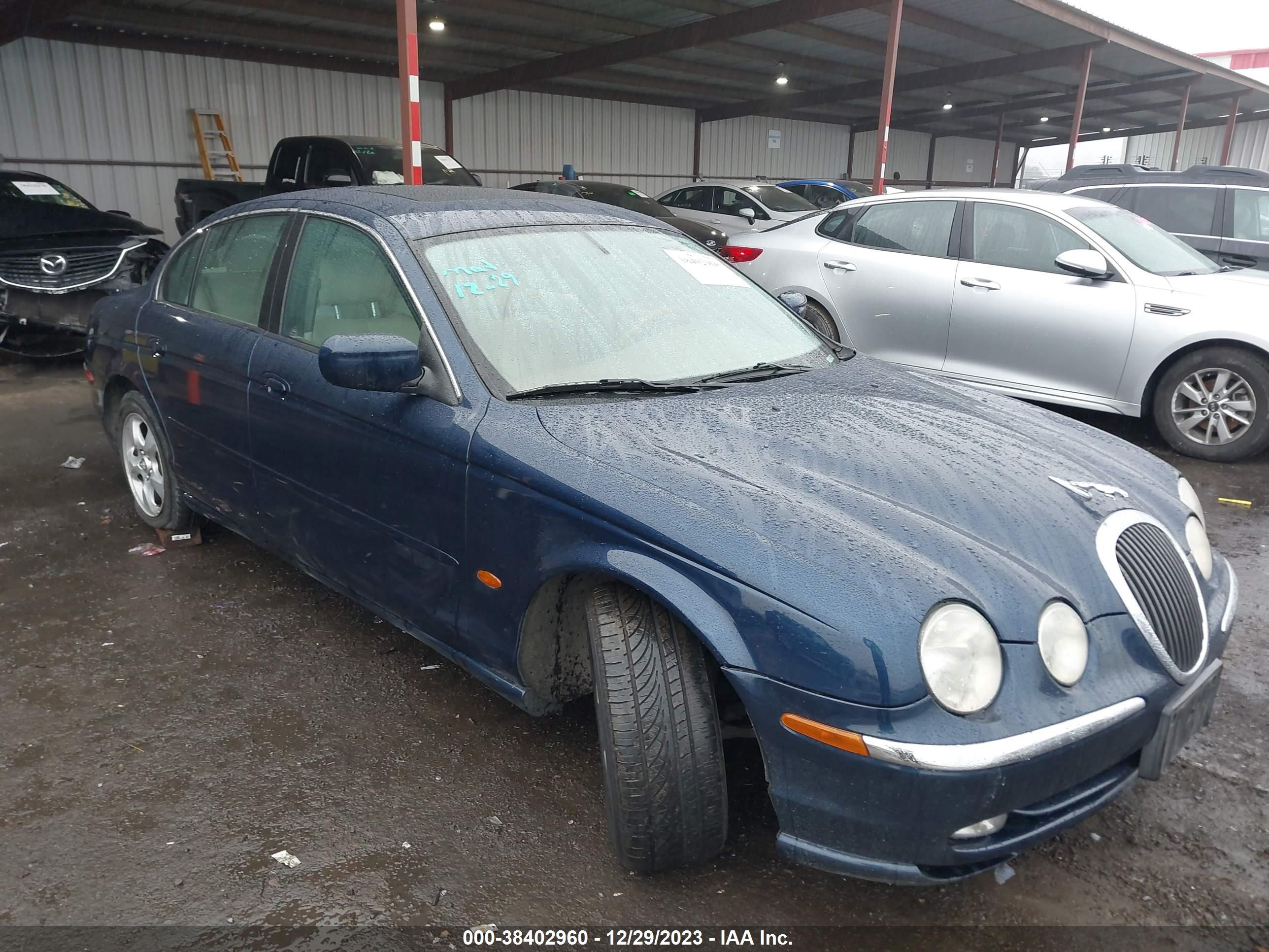 JAGUAR S-TYPE 2000 sajda01cxyfl11839