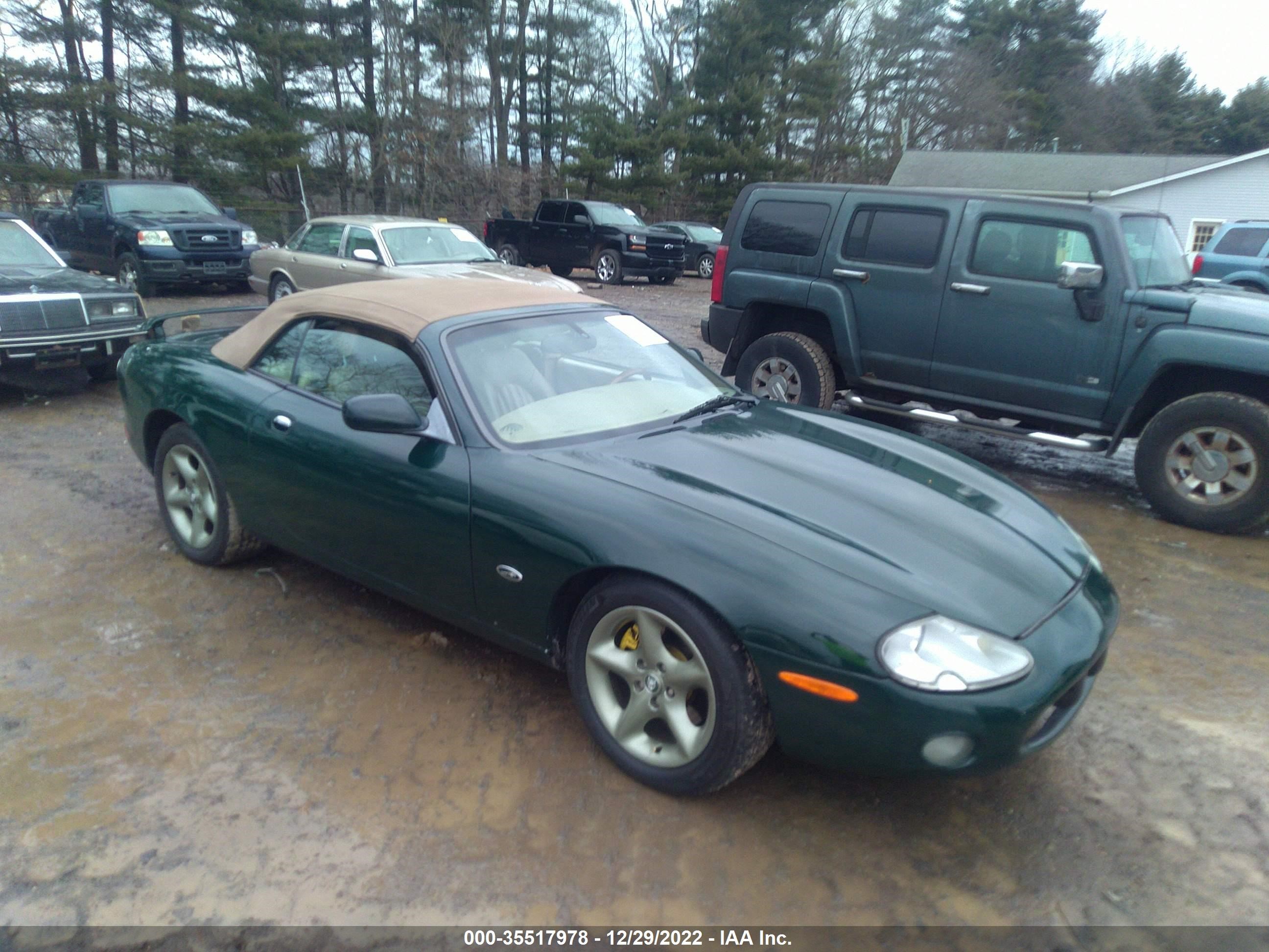 JAGUAR XK 2001 sajda42c61na11882