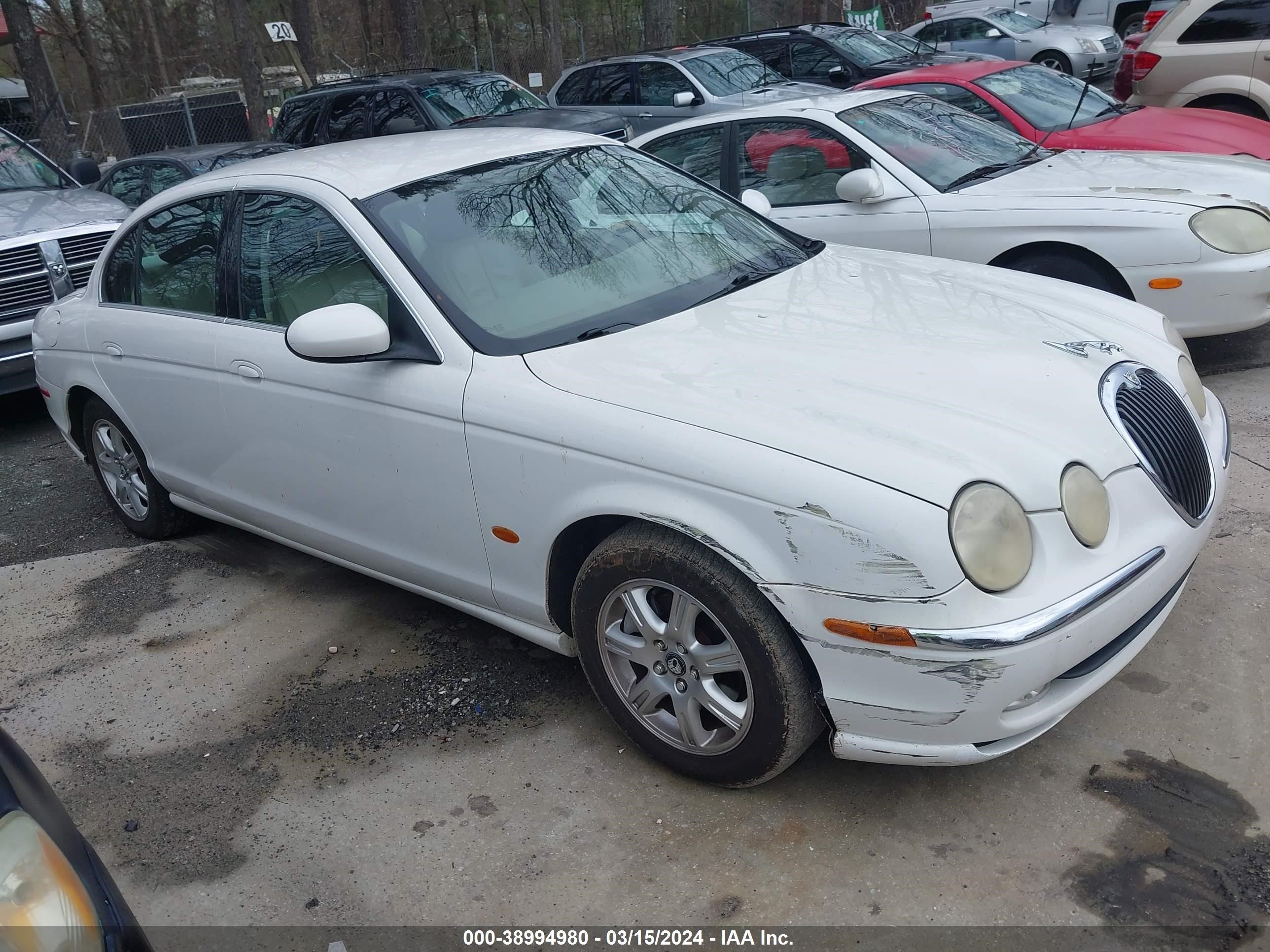 JAGUAR S-TYPE 2003 sajea01t83fm74440