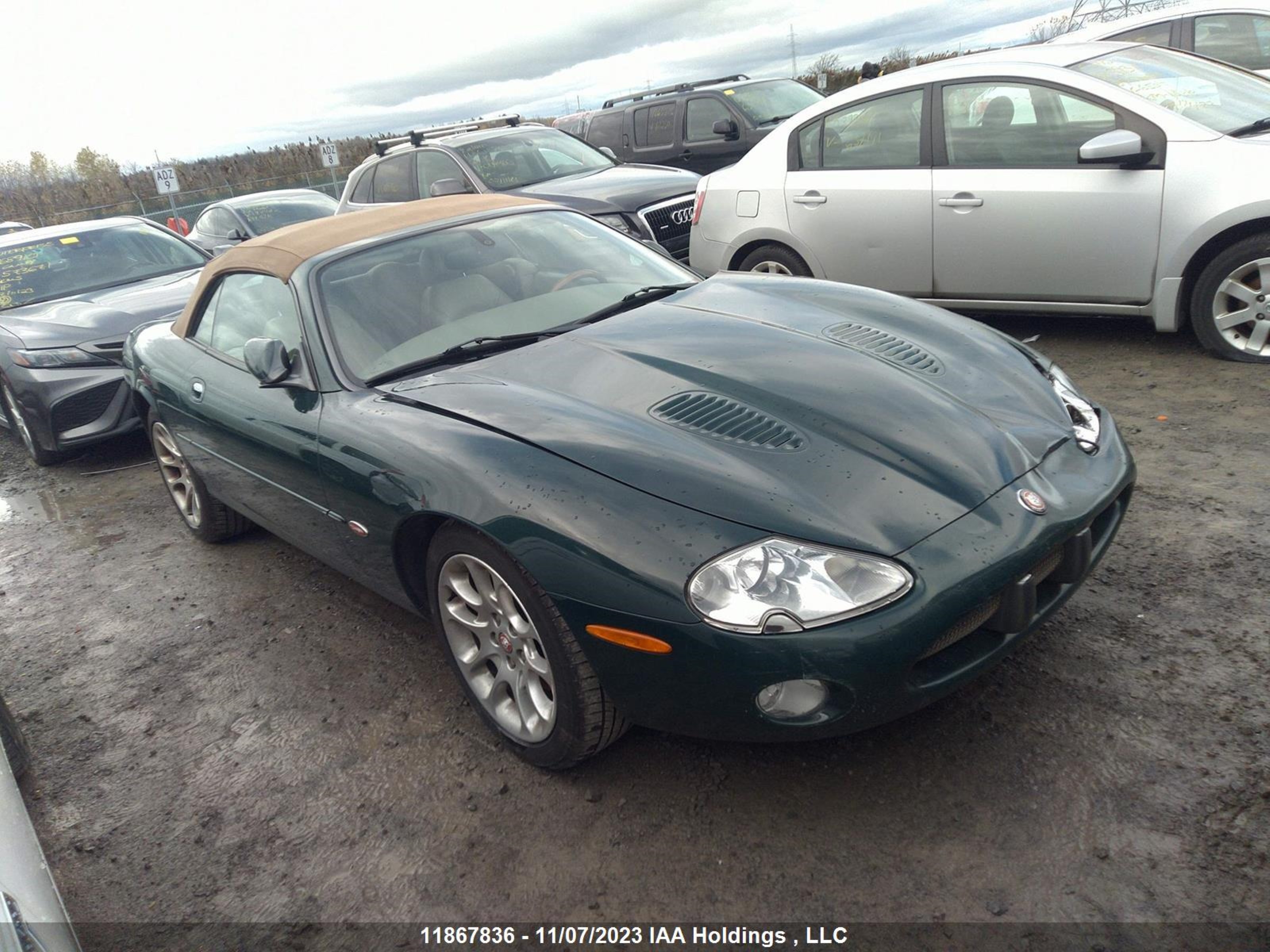 JAGUAR XKR 2001 sajfa42b91pa13985