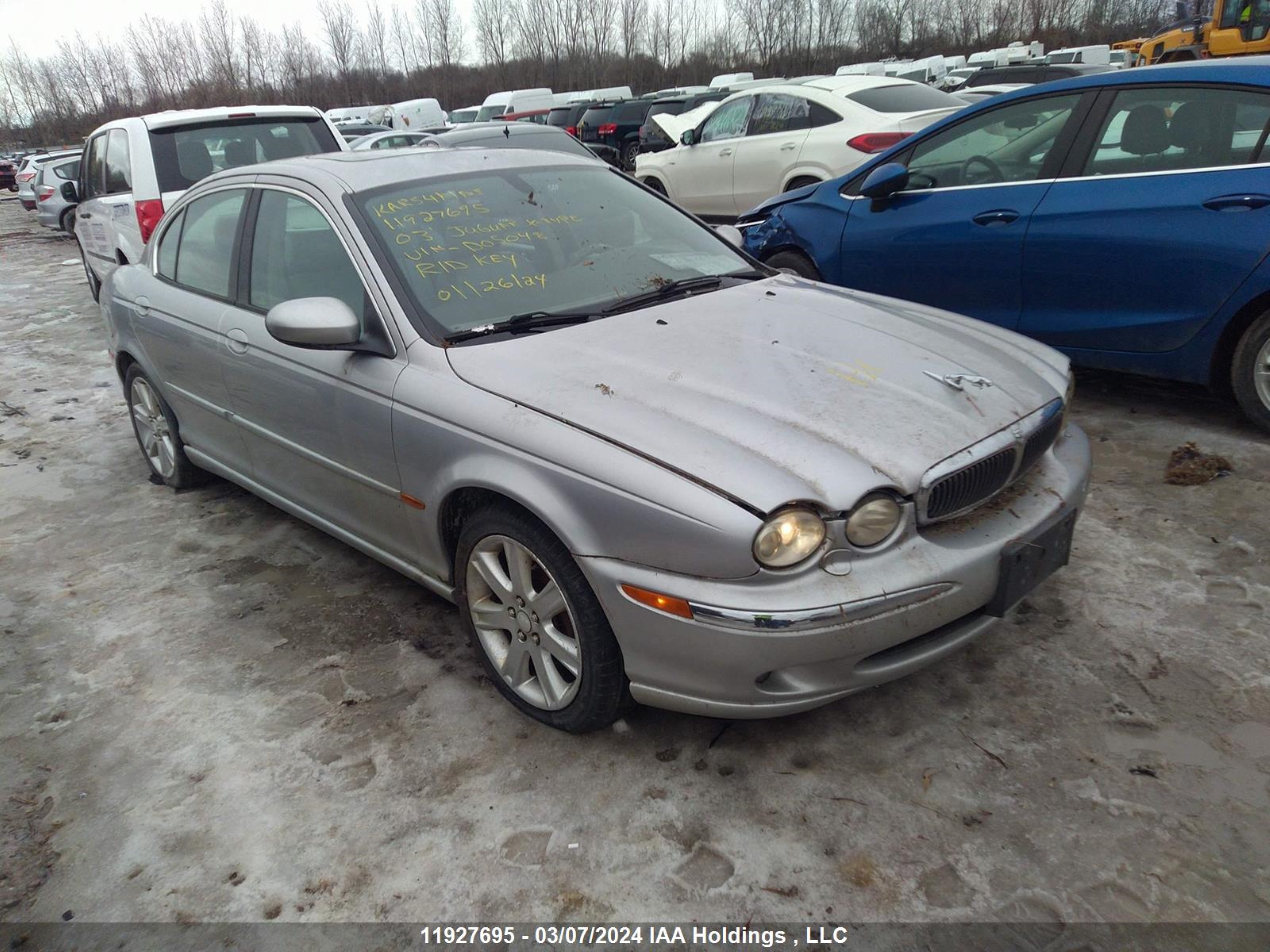 JAGUAR X-TYPE 2003 sajgb51d73xd05048