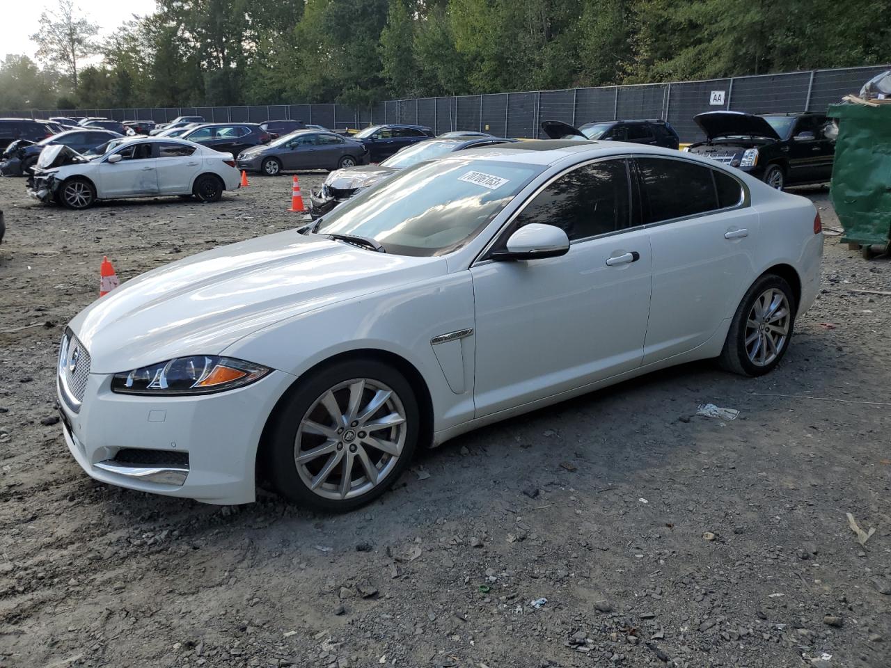 JAGUAR XF 2012 sajwa0fb4cls58607