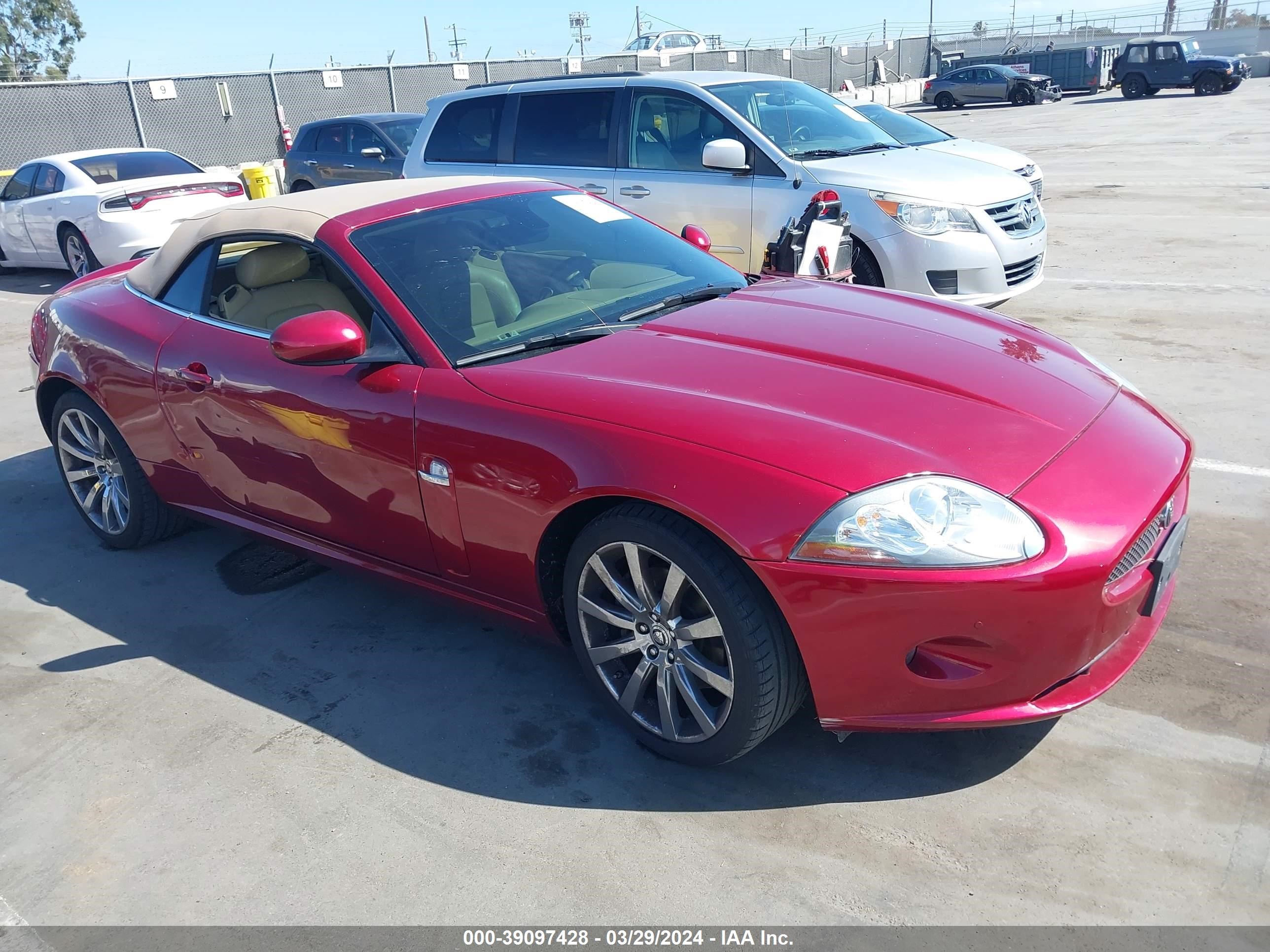 JAGUAR XK 2009 sajwa44bx95b28924