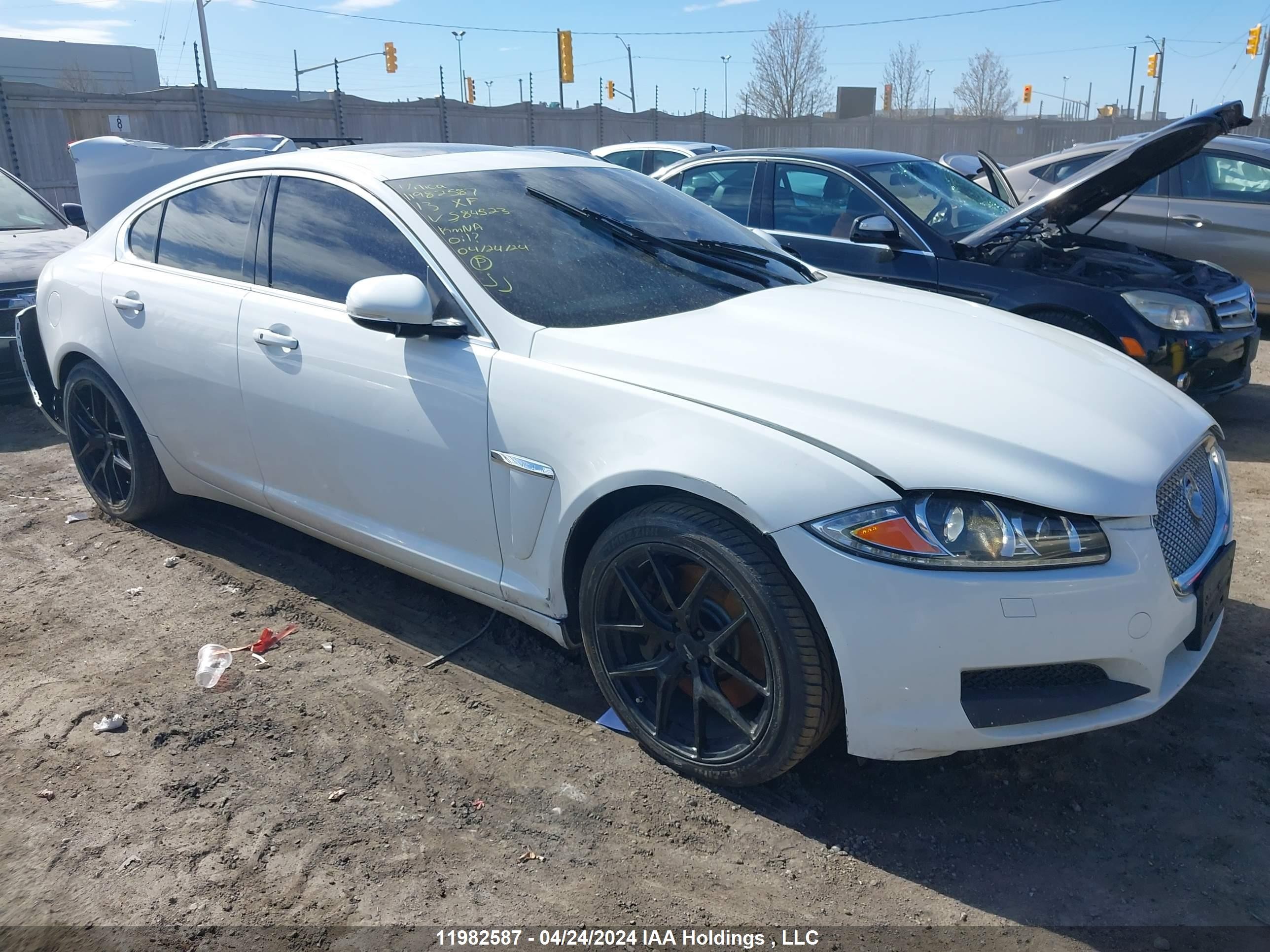 JAGUAR XF 2013 sajxj0ef0d8s84523