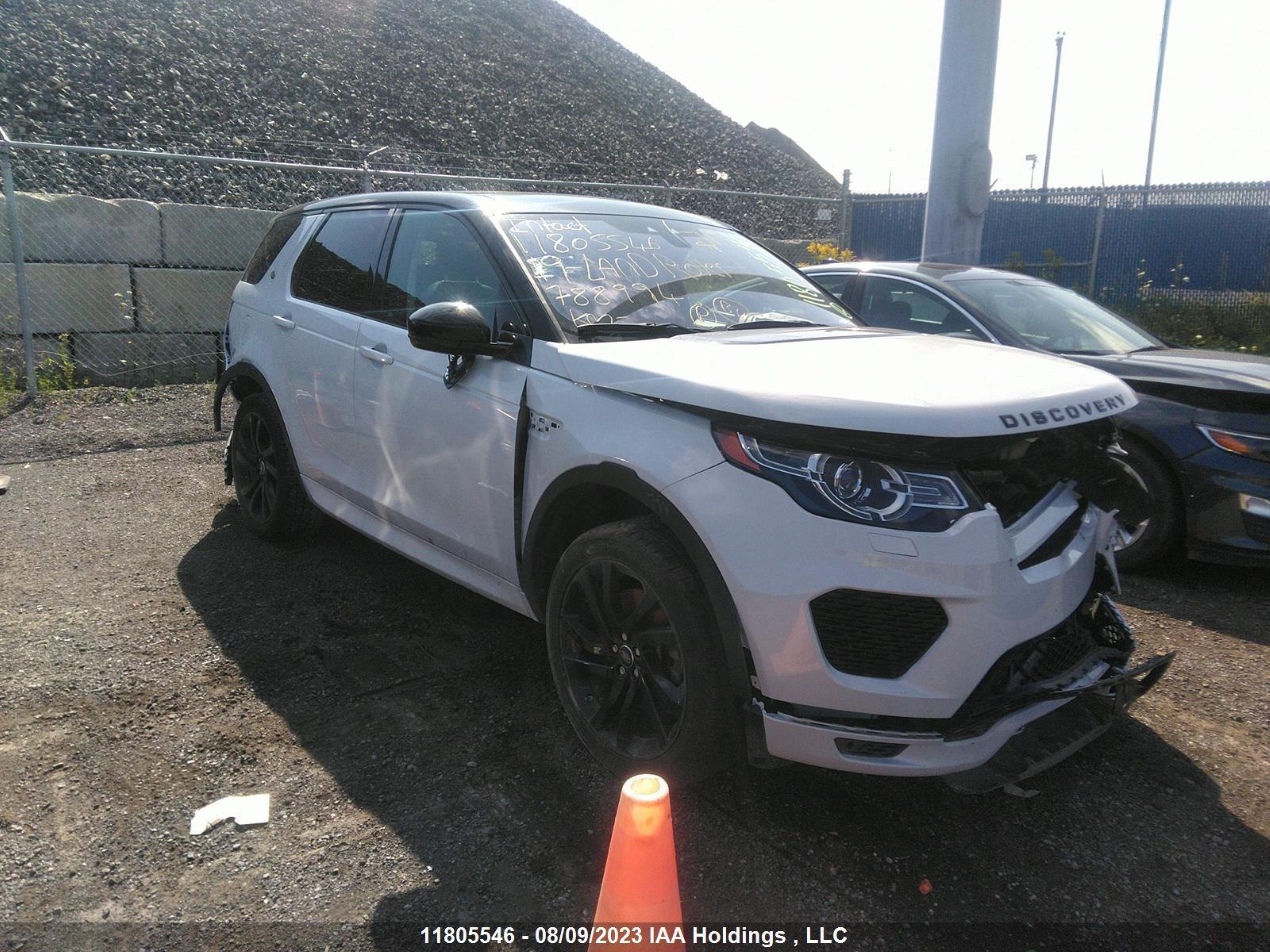 LAND ROVER DISCOVERY SPORT 2019 salcr2gxxkh788994