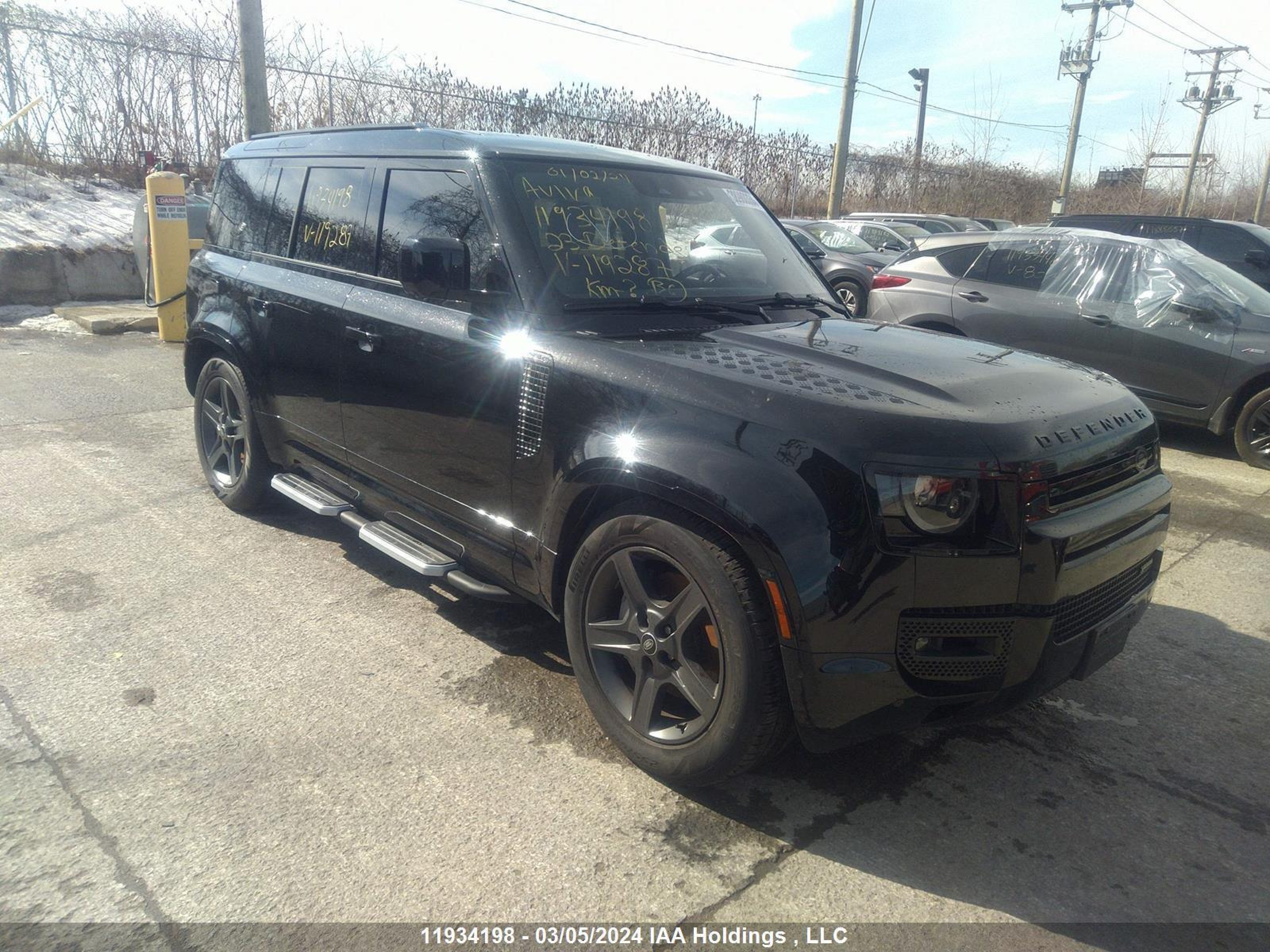 LAND ROVER DEFENDER 2023 sale27eu9p2119287