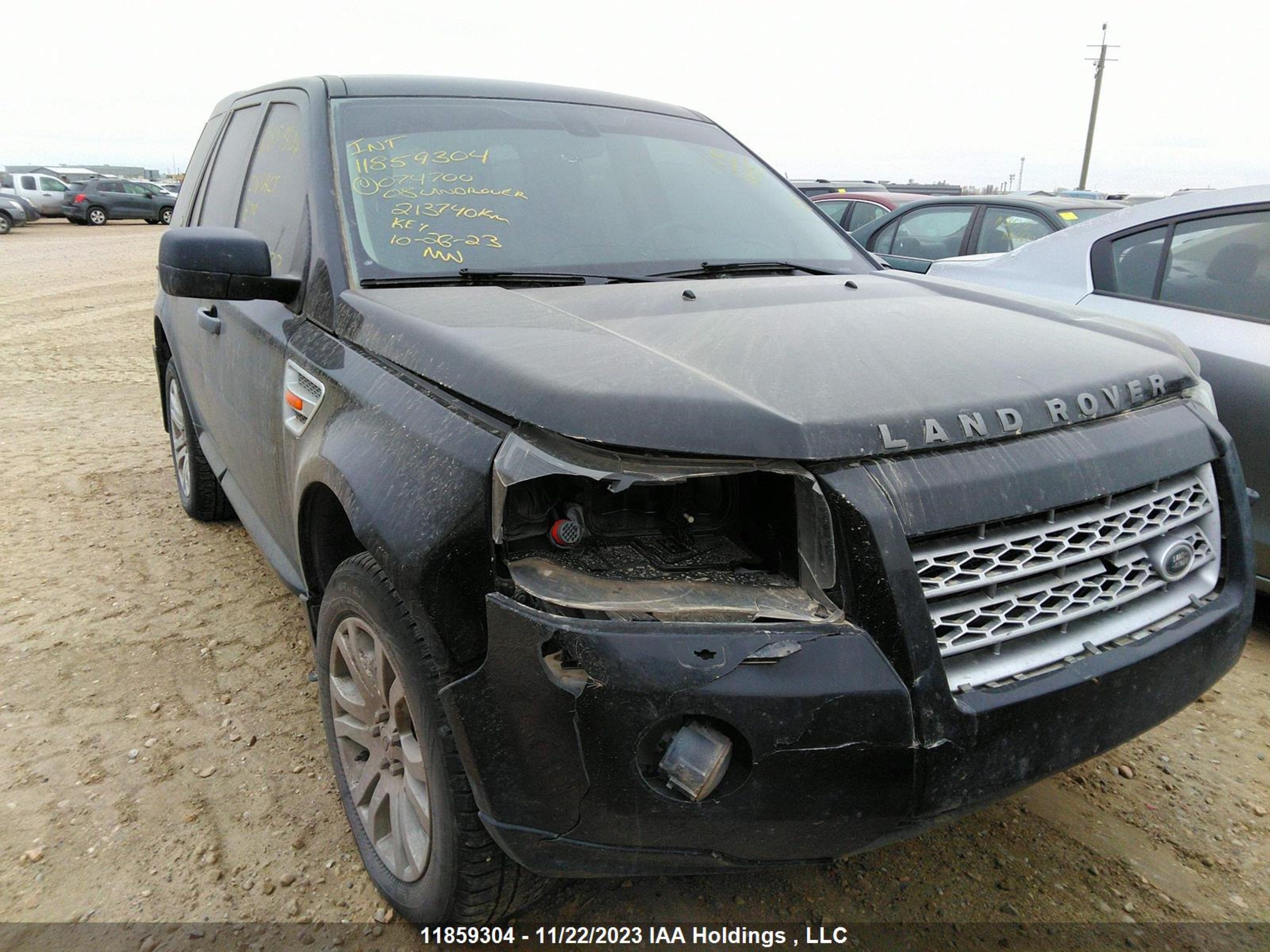 LAND-ROVER LR2 2008 salfp24n48h074700