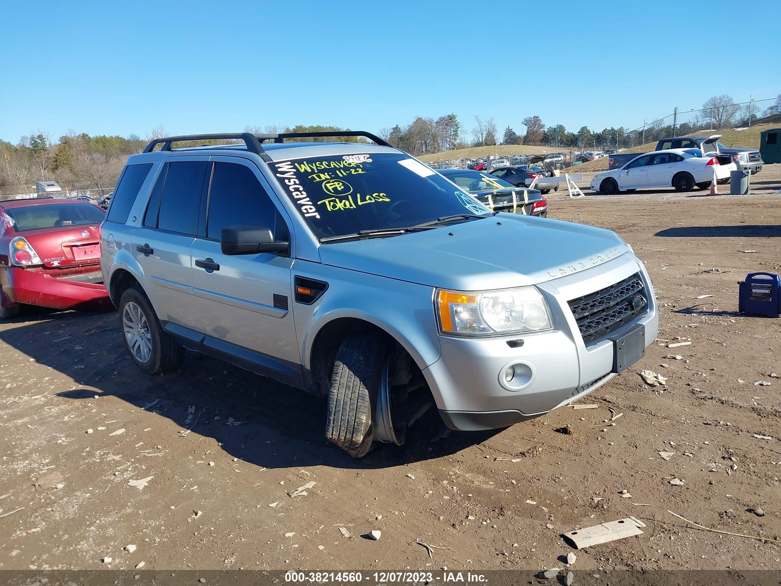 LAND ROVER LR2 2008 salfs24n58h046712