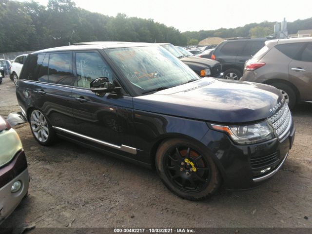 LAND ROVER RANGE ROVER 2014 salgs2vf6ea129386