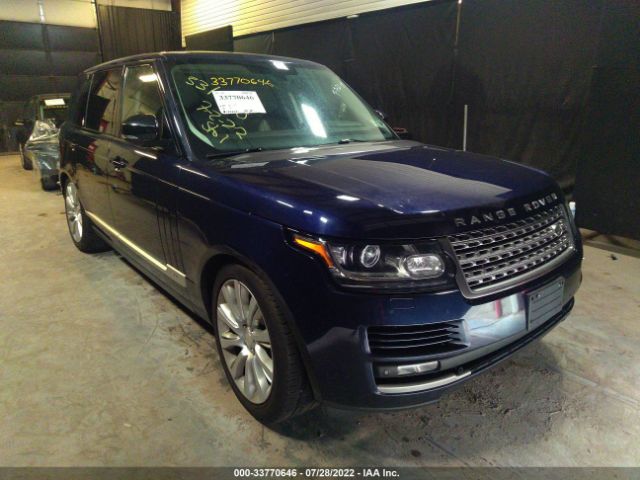 LAND ROVER RANGE ROVER 2015 salgs3tf3fa207410