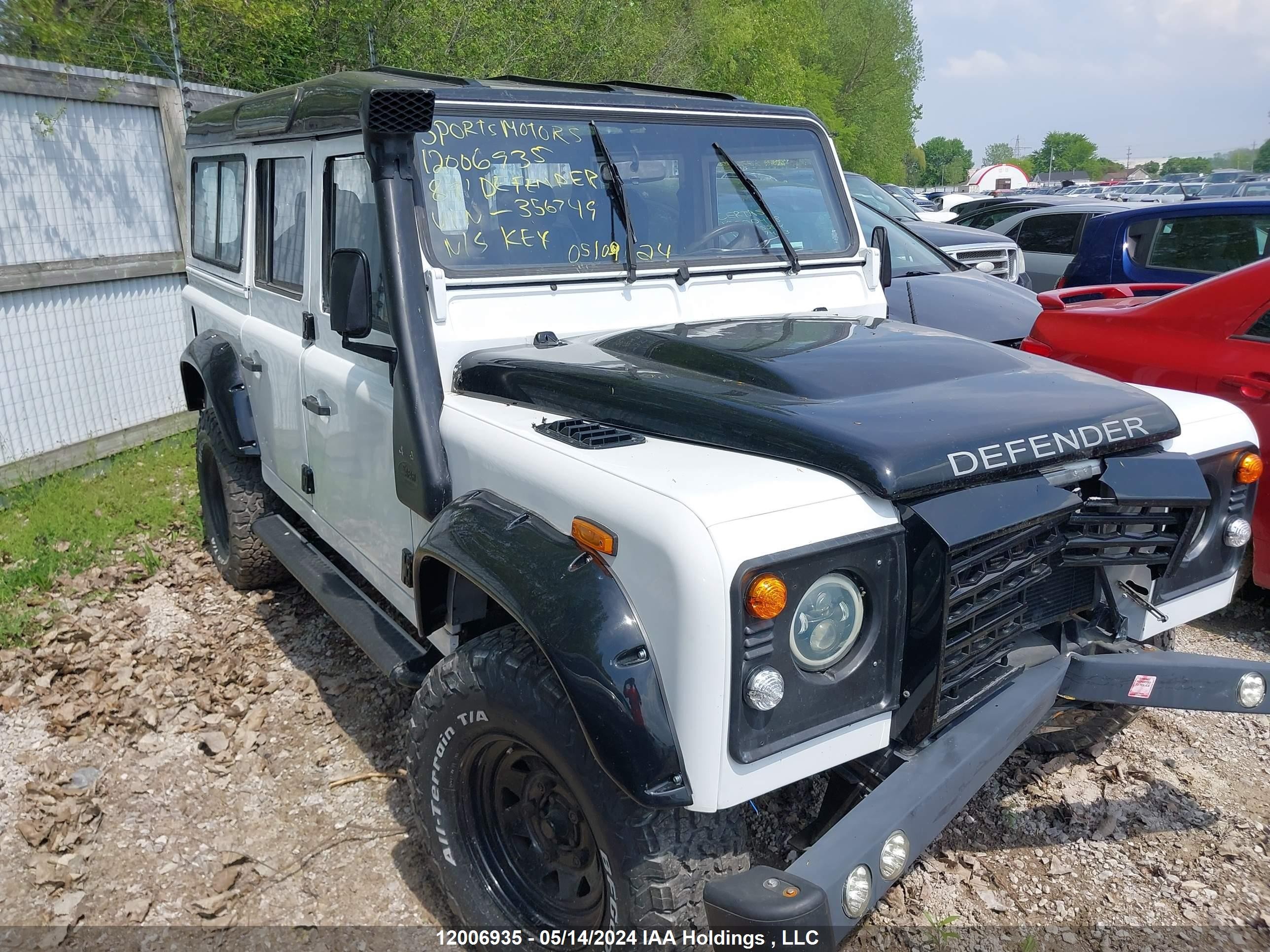 LAND ROVER DEFENDER 1989 salldhad8ea356749