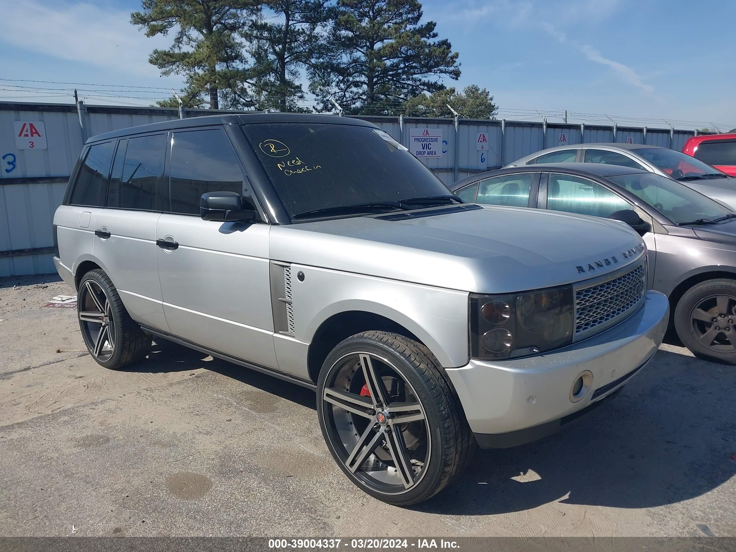 LAND ROVER RANGE ROVER 2005 salme11405a190600