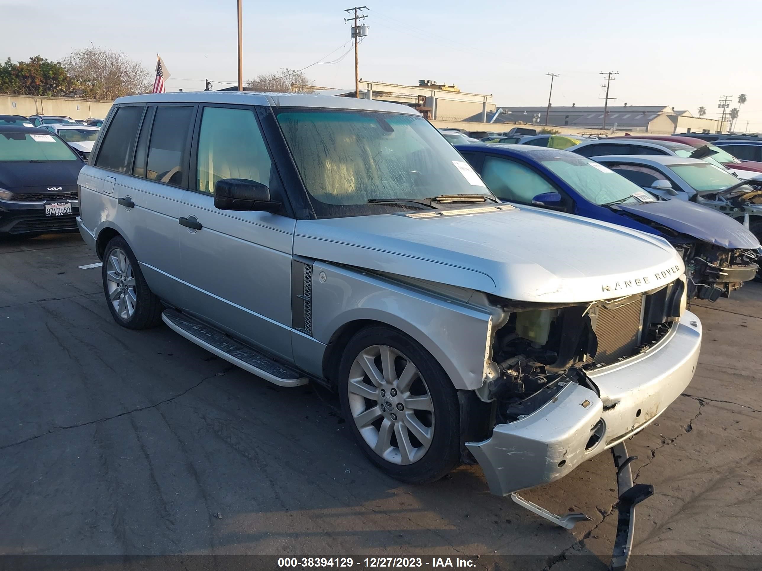 LAND-ROVER RANGE ROVER 2007 salmf13447a243148