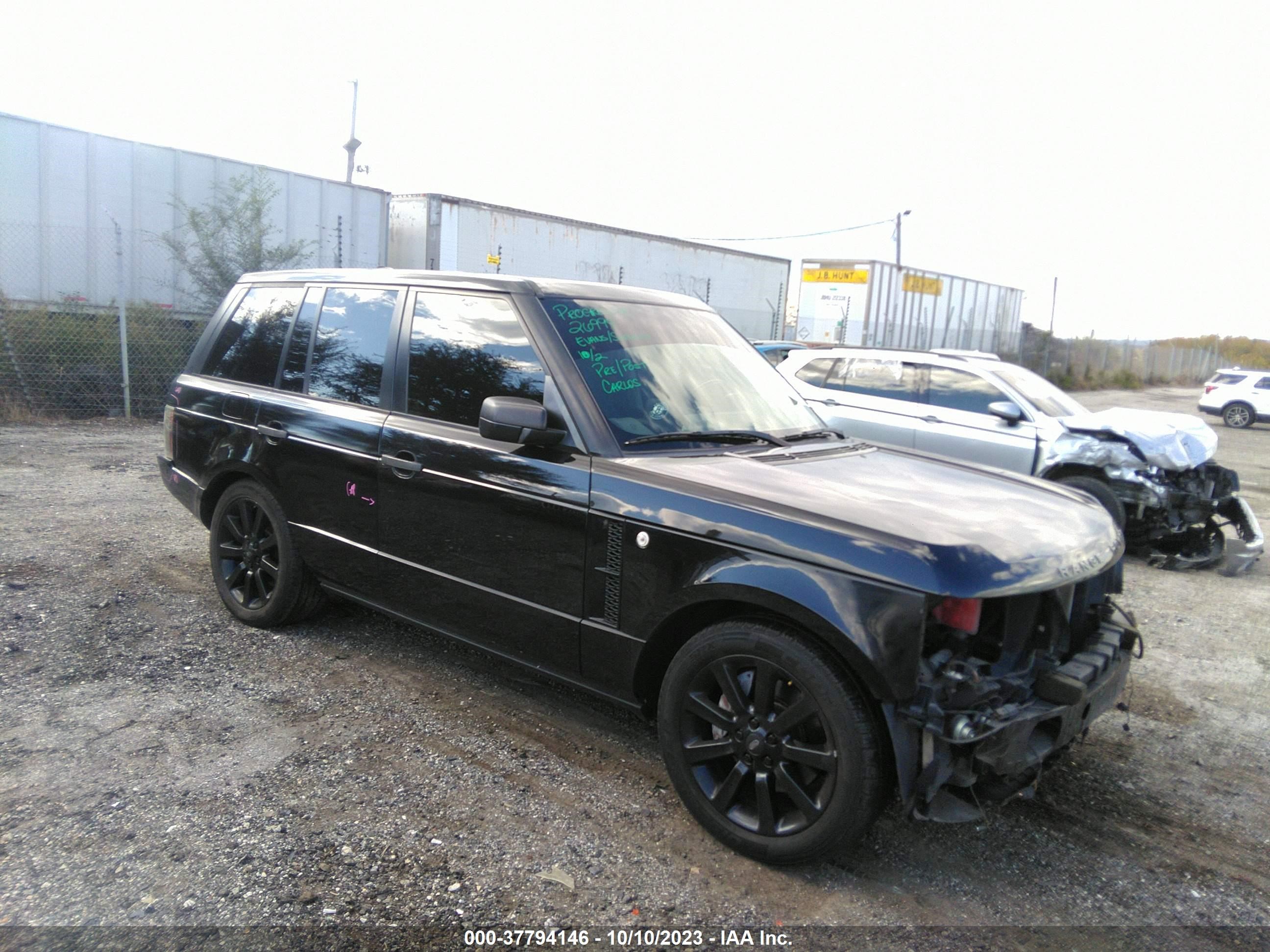 LAND ROVER RANGE ROVER 2007 salmf13467a242969