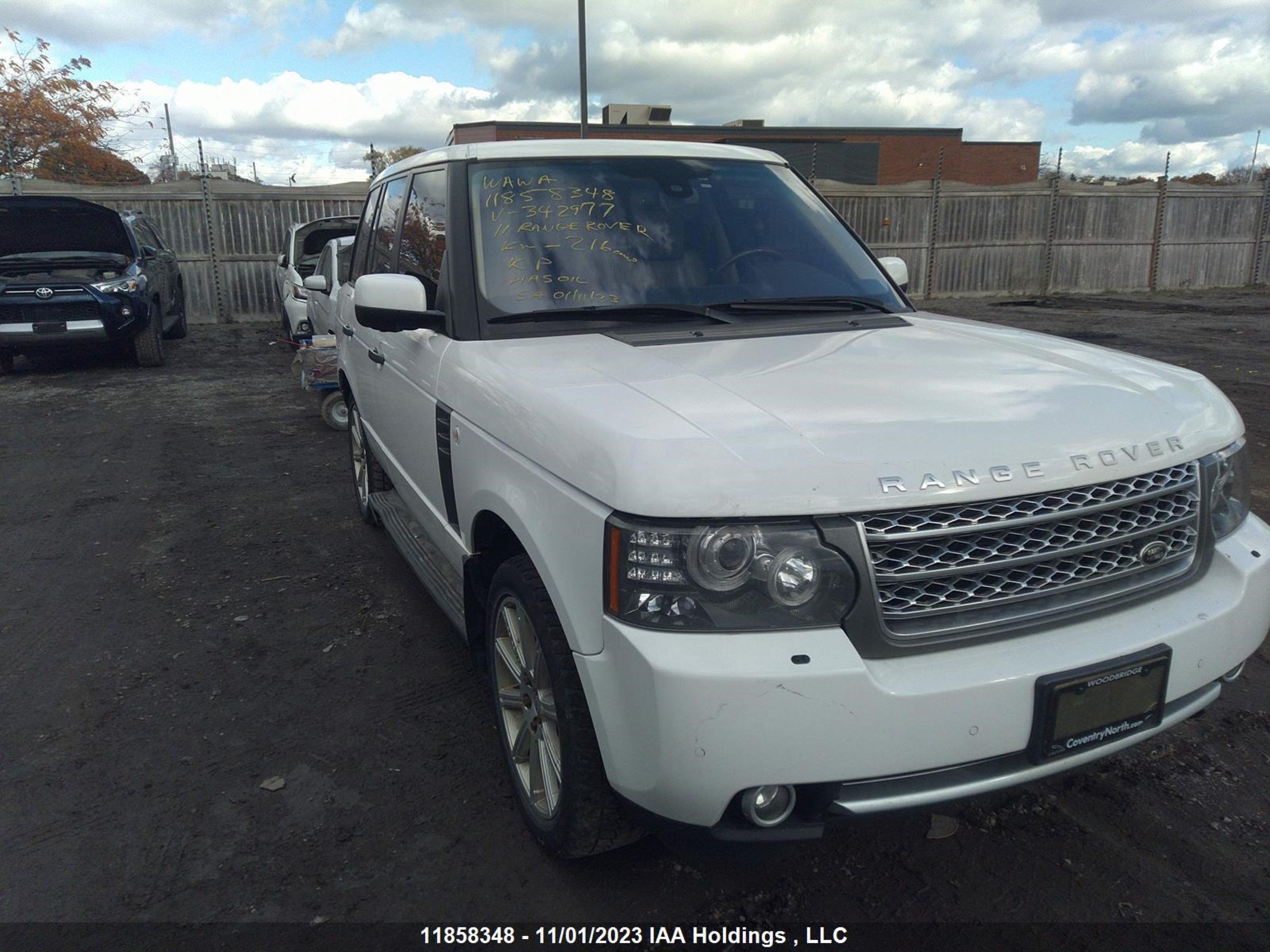 LAND ROVER RANGE ROVER 2011 salmf1e44ba342977