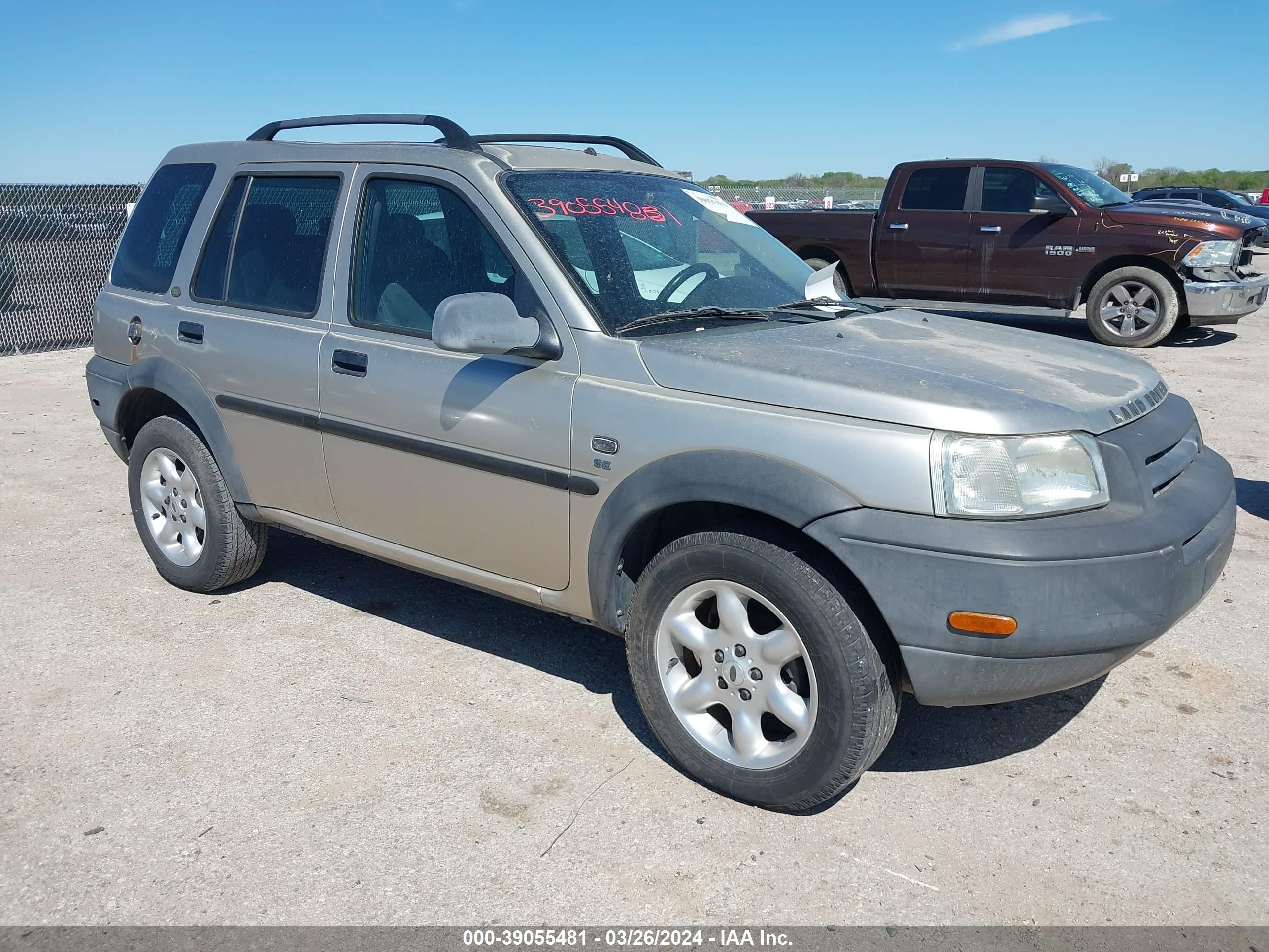 LAND ROVER FREELANDER 2003 salny22283a270531