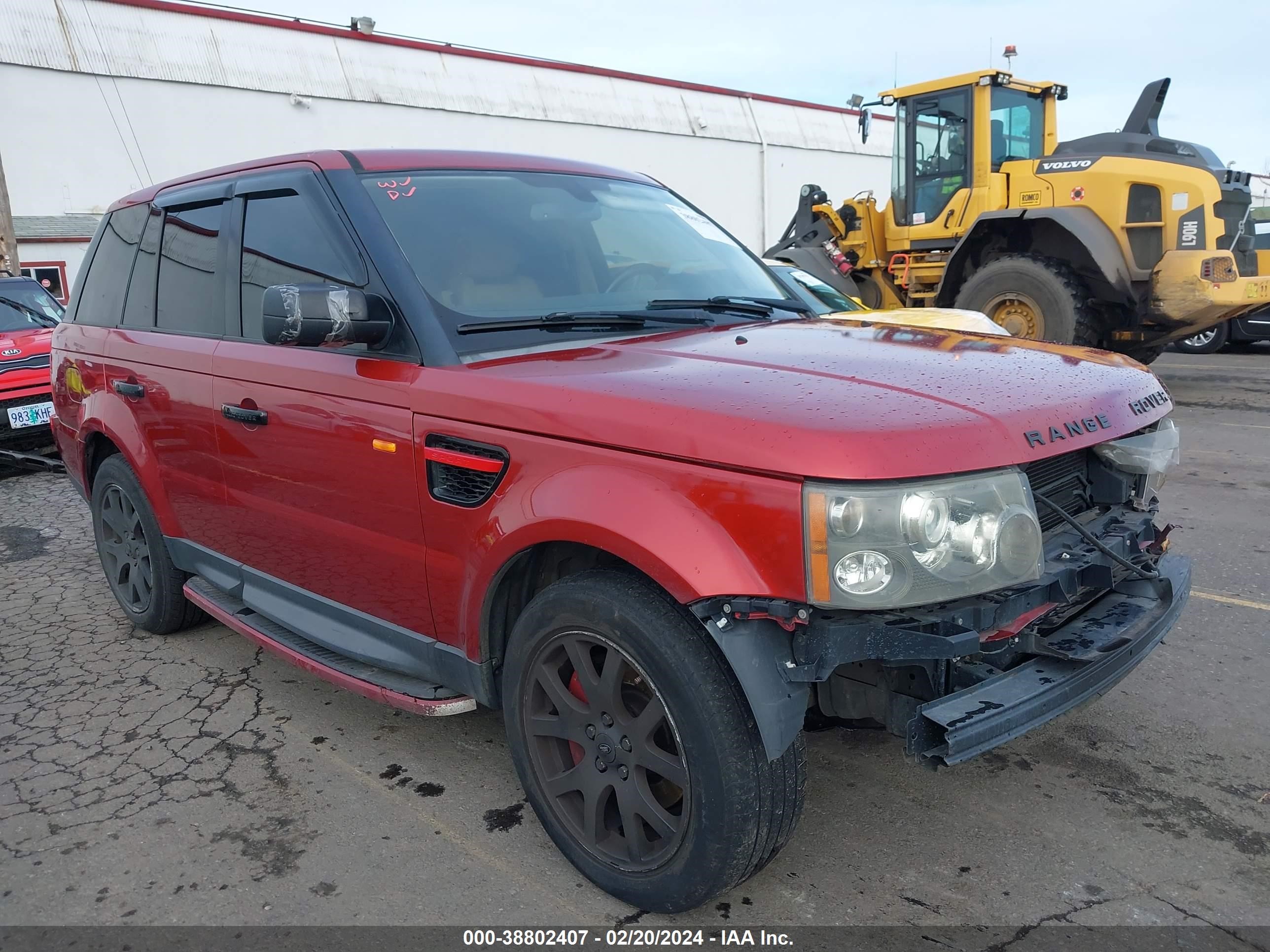 LAND ROVER RANGE ROVER SPORT 2008 salsf25408a146511